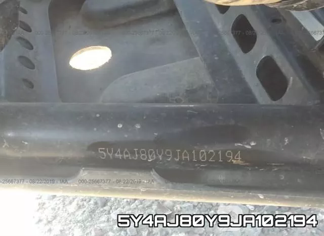 5Y4AJ80Y9JA102194 фото 2