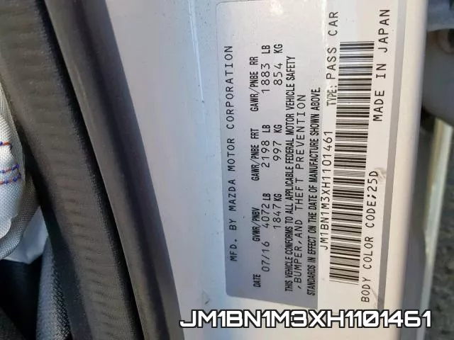 JM1BN1M3XH1101461 фото 2