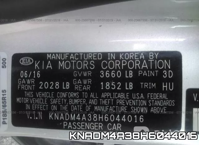 KNADM4A38H6044016 фото 10