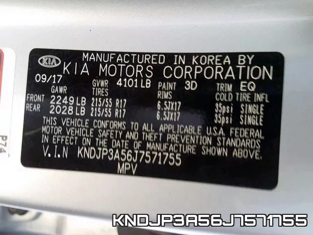 KNDJP3A56J7571755 фото 2