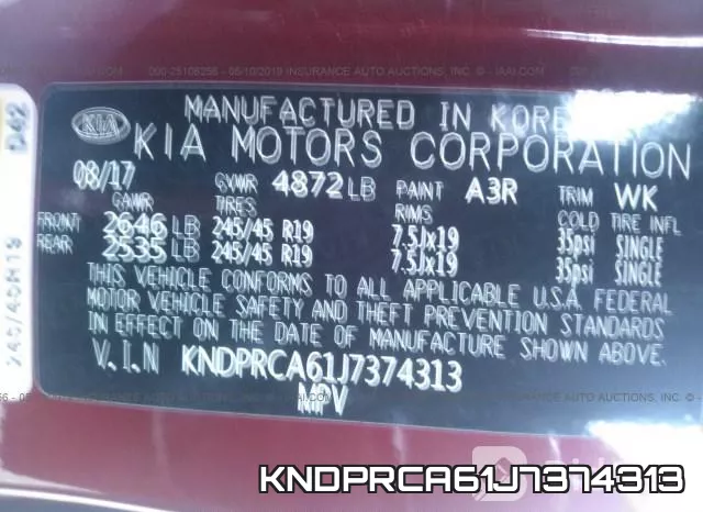 KNDPRCA61J7374313 фото 10