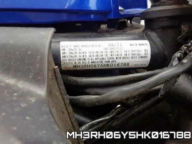 MH3RH06Y5HK016788 фото 2