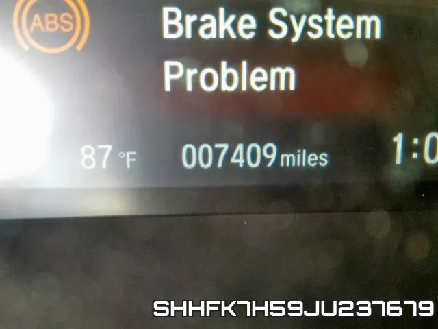 SHHFK7H59JU237679 фото 9