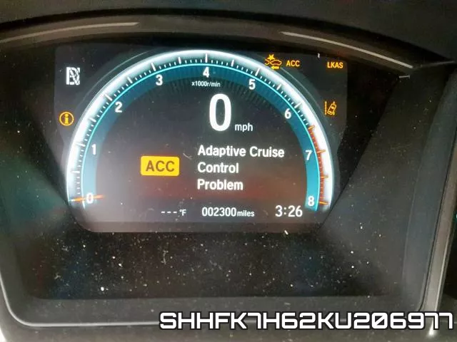SHHFK7H62KU206977 фото 9