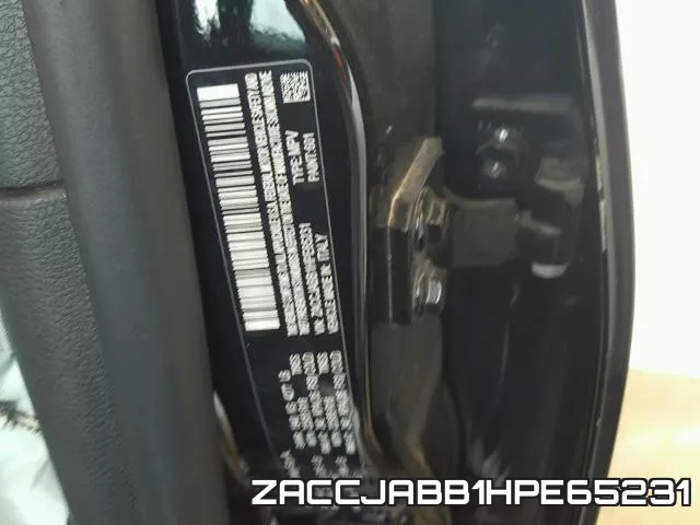 ZACCJABB1HPE65231 фото 2