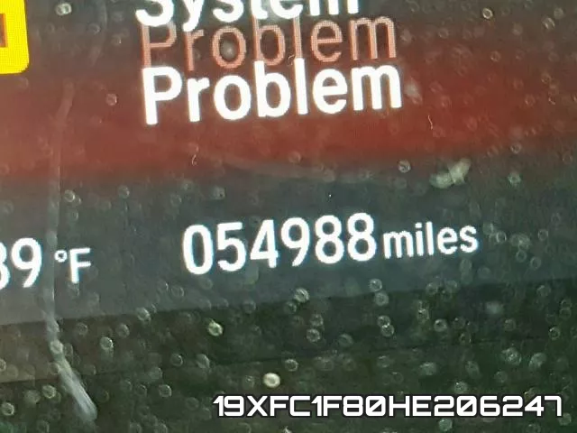 19XFC1F80HE206247 фото 9