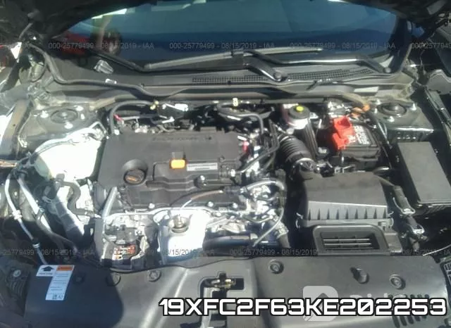 19XFC2F63KE202253 фото 2