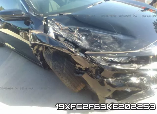 19XFC2F63KE202253 фото 7