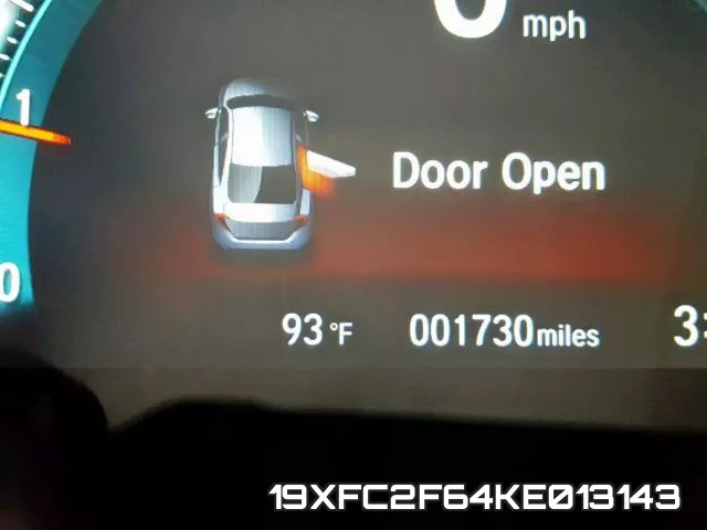 19XFC2F64KE013143 фото 9