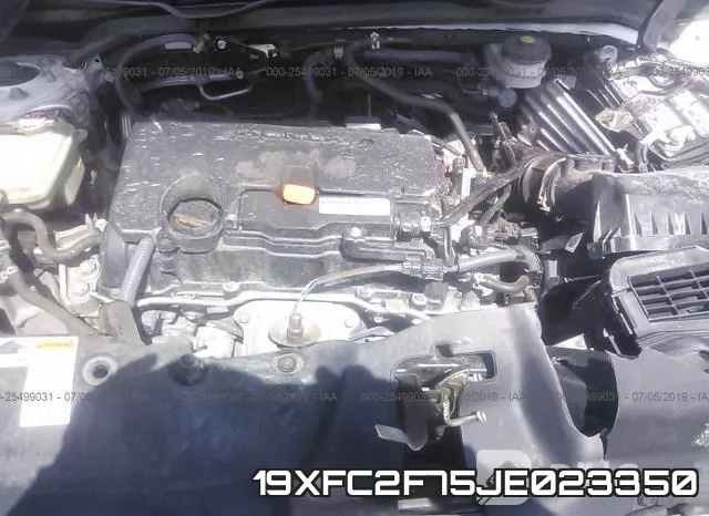 19XFC2F75JE023350 фото 2