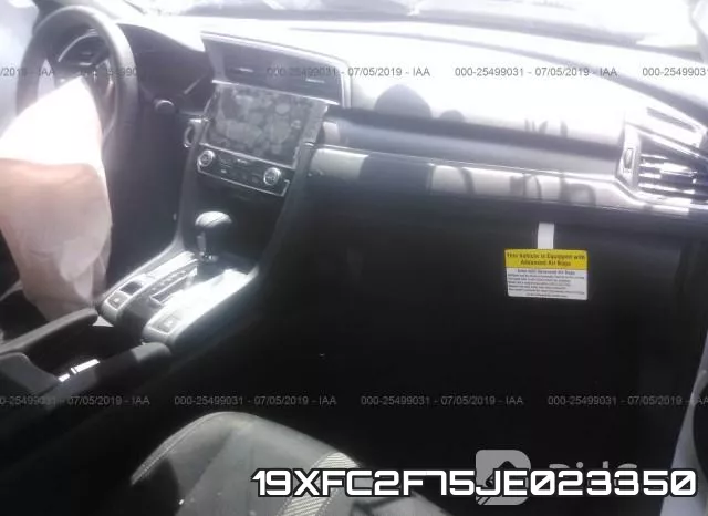 19XFC2F75JE023350 фото 6