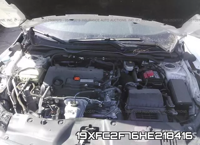 19XFC2F76HE218416 фото 2