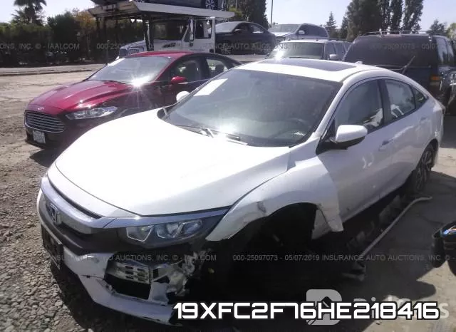 19XFC2F76HE218416 фото 3
