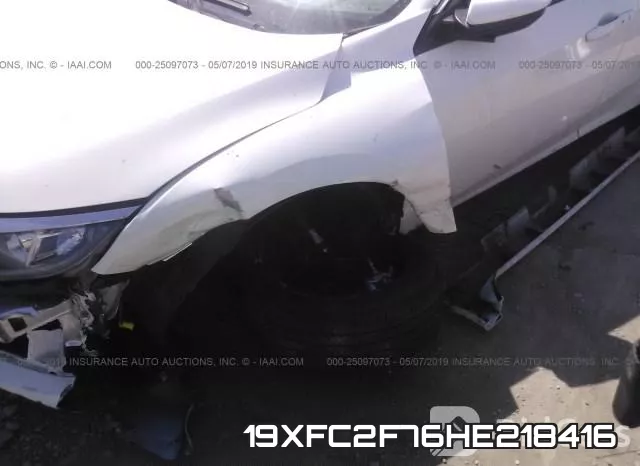 19XFC2F76HE218416 фото 7