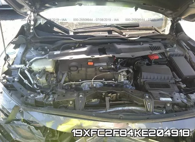 19XFC2F84KE204918 фото 2