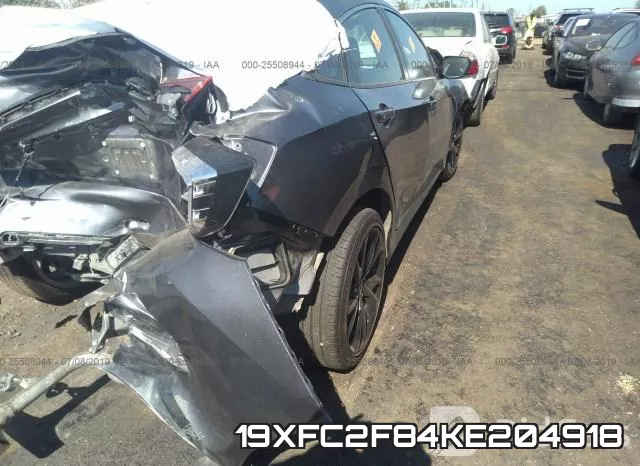 19XFC2F84KE204918 фото 4