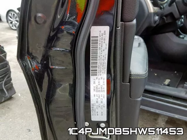 1C4PJMDB5HW511453 фото 2