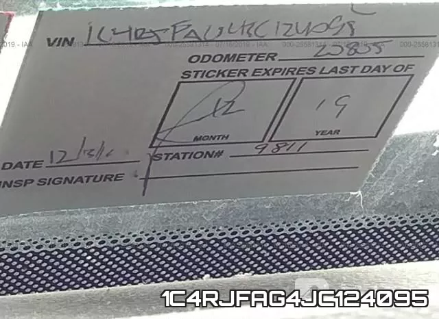 1C4RJFAG4JC124095 фото 8