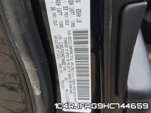 1C4RJFAG9HC744659 фото 2