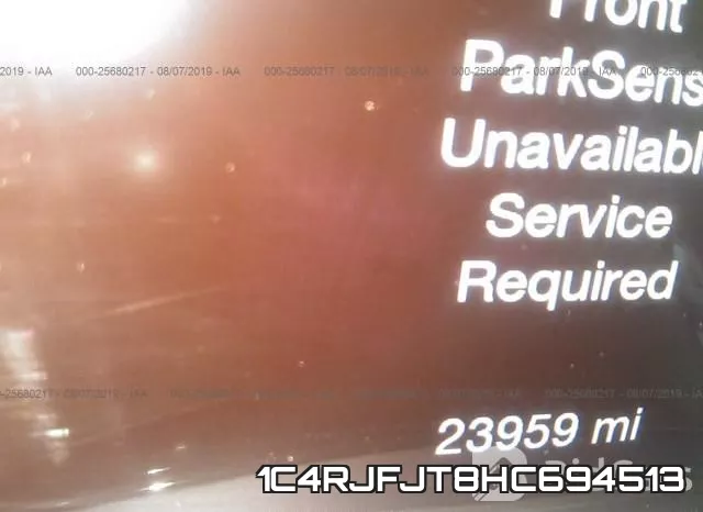 1C4RJFJT8HC694513 фото 8