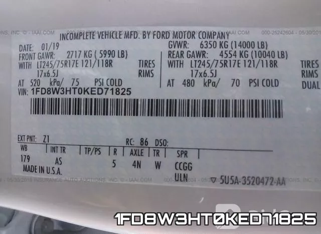 1FD8W3HT0KED71825 фото 10