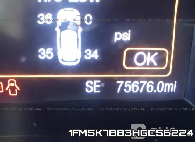 1FM5K7B83HGC56224 фото 8