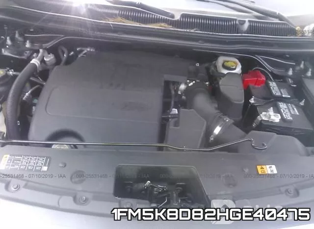 1FM5K8D82HGE40475 фото 2