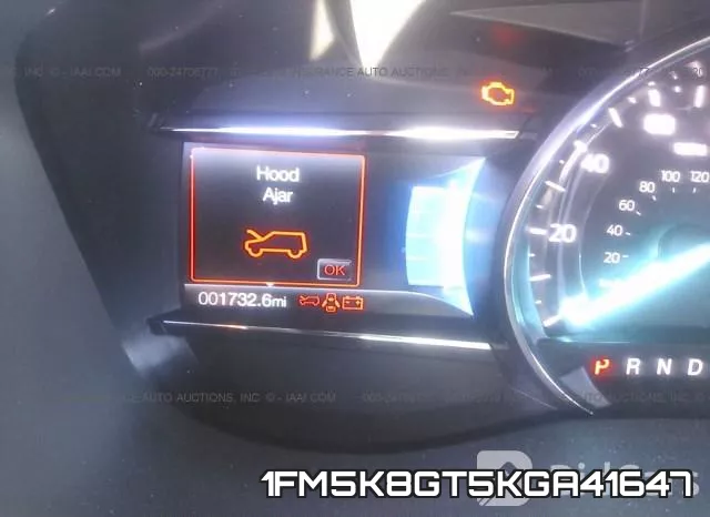 1FM5K8GT5KGA41647 фото 8