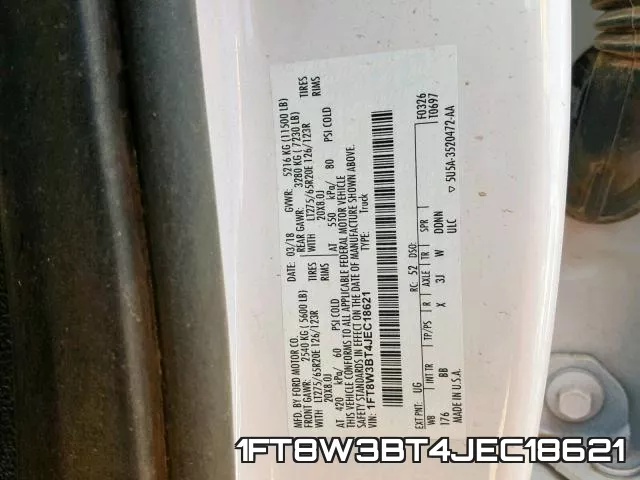 1FT8W3BT4JEC18621 фото 2