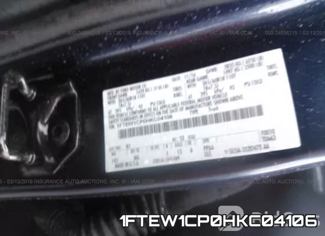 1FTEW1CP0HKC04106 фото 10