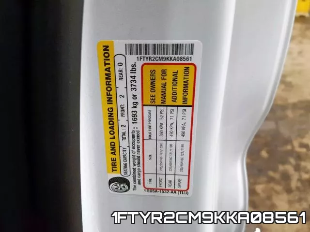 1FTYR2CM9KKA08561 фото 2