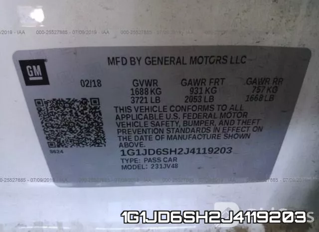 1G1JD6SH2J4119203 фото 10