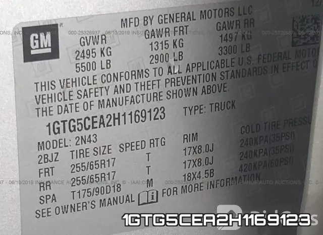 1GTG5CEA2H1169123 фото 10