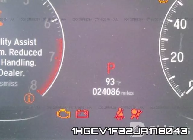 1HGCV1F32JA178043 фото 8