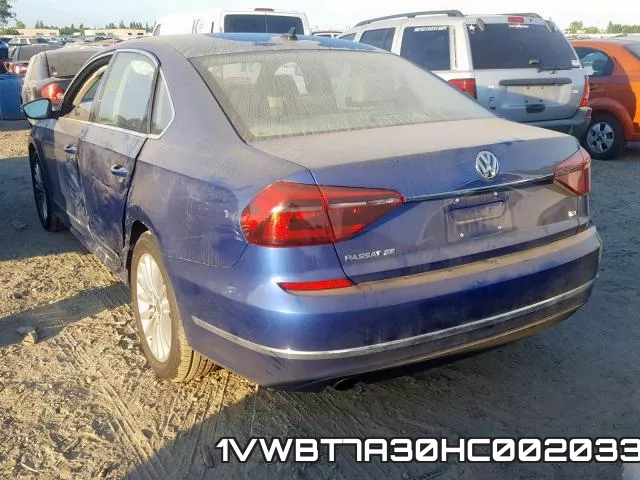 1VWBT7A30HC002033 фото 4