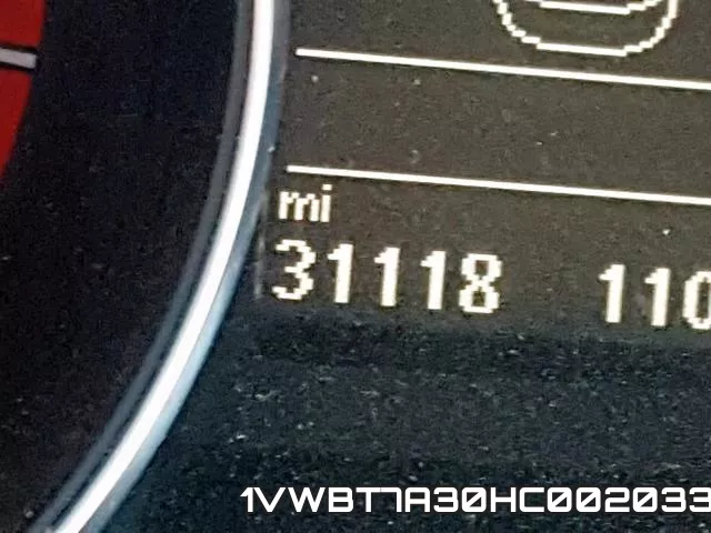 1VWBT7A30HC002033 фото 9