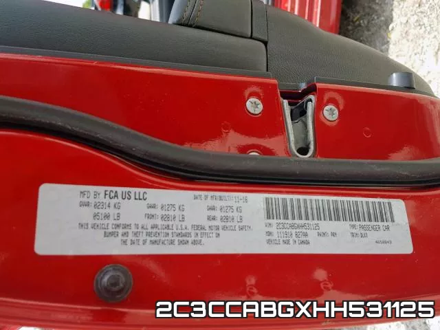 2C3CCABGXHH531125 фото 2