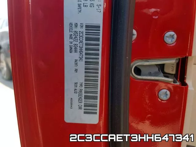 2C3CCAET3HH647341 фото 2