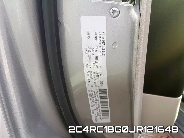 2C4RC1BG0JR121648 фото 2