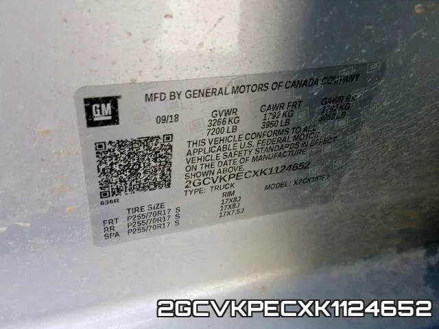 2GCVKPECXK1124652 фото 2
