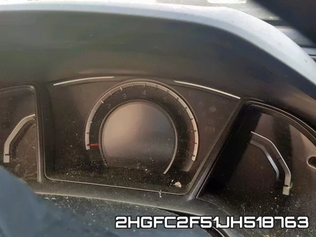 2HGFC2F51JH518763 фото 9
