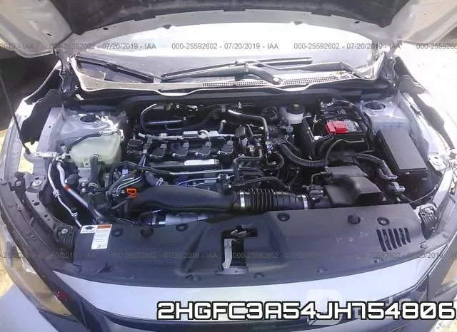 2HGFC3A54JH754806 фото 2