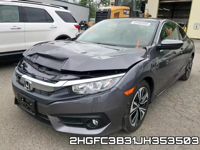 2HGFC3B31JH353503 фото 3