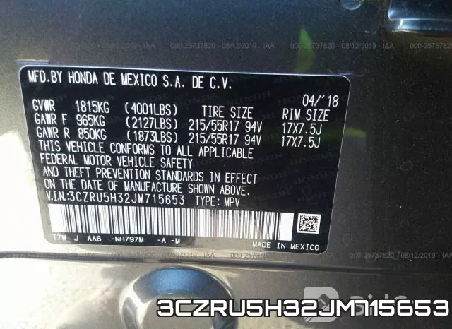 3CZRU5H32JM715653 фото 10