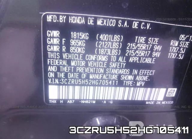 3CZRU5H52HG705411 фото 10