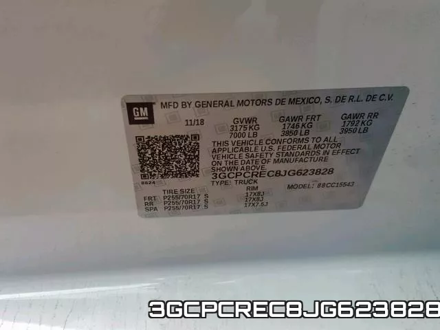 3GCPCREC8JG623828 фото 2