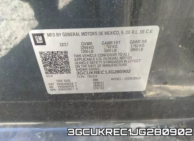 3GCUKREC1JG280902 фото 10
