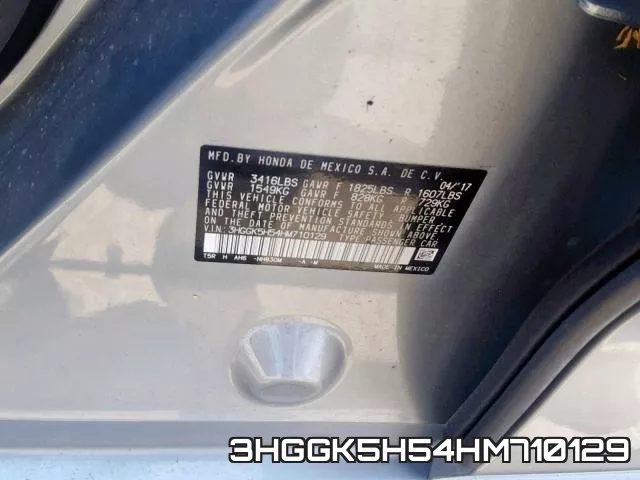 3HGGK5H54HM710129 фото 2