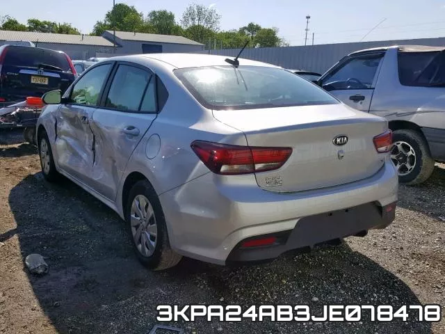 3KPA24AB3JE078478 фото 4