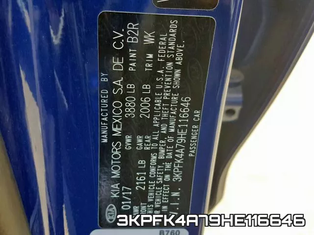 3KPFK4A79HE116646 фото 2